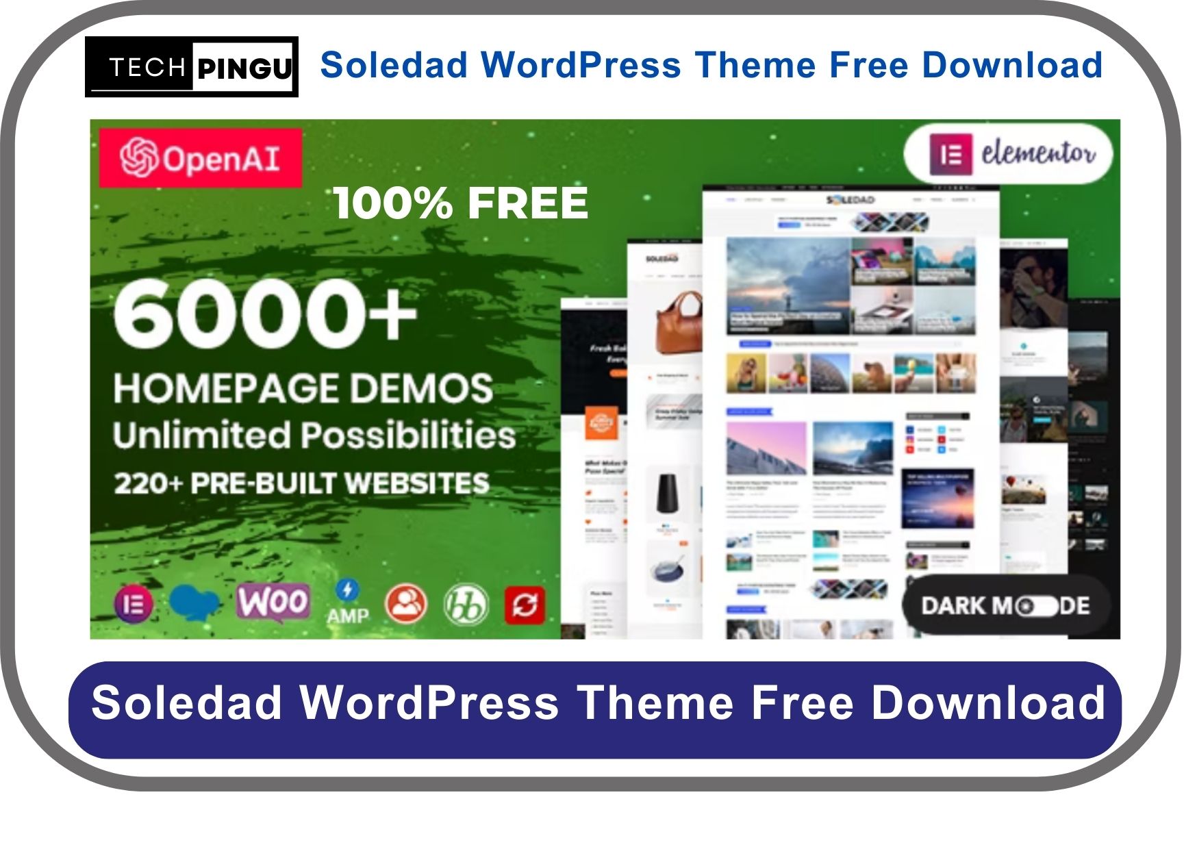 Soledad WordPress Theme Free Download